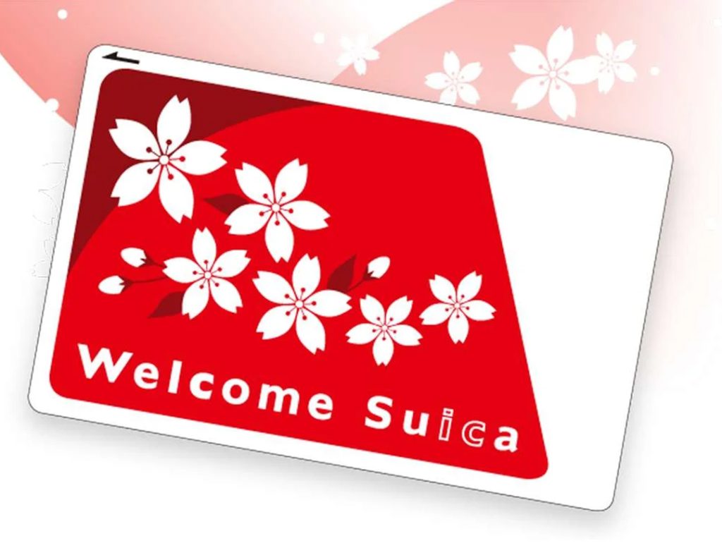 Welcome Suica card