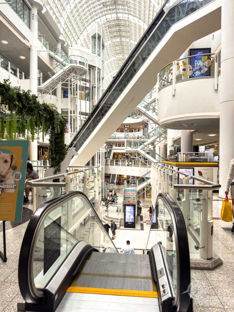 shopping mall interior Kingston Upon Thames