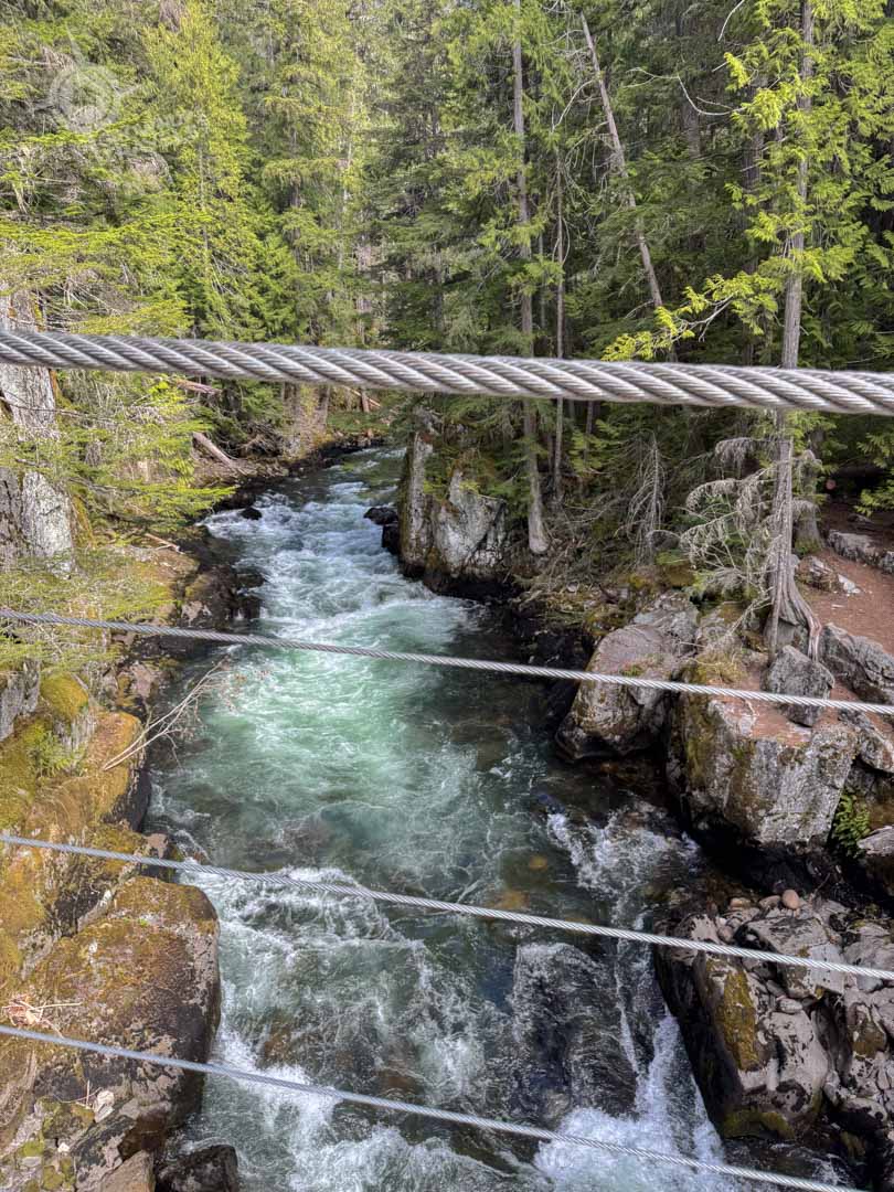Cheakamus River from bridge