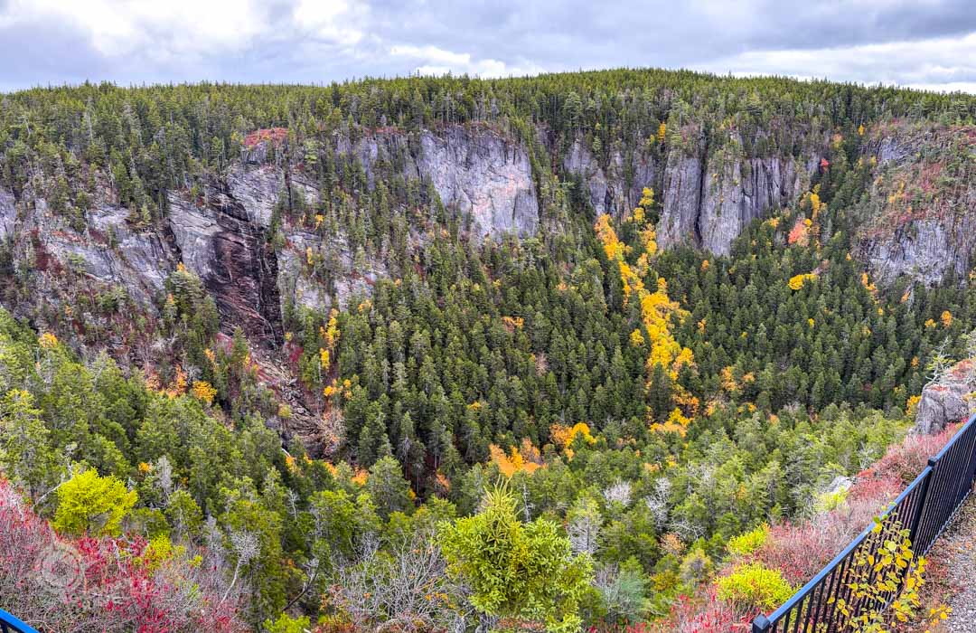 NB Fundy Trail Walton Glenn Gorge panorama