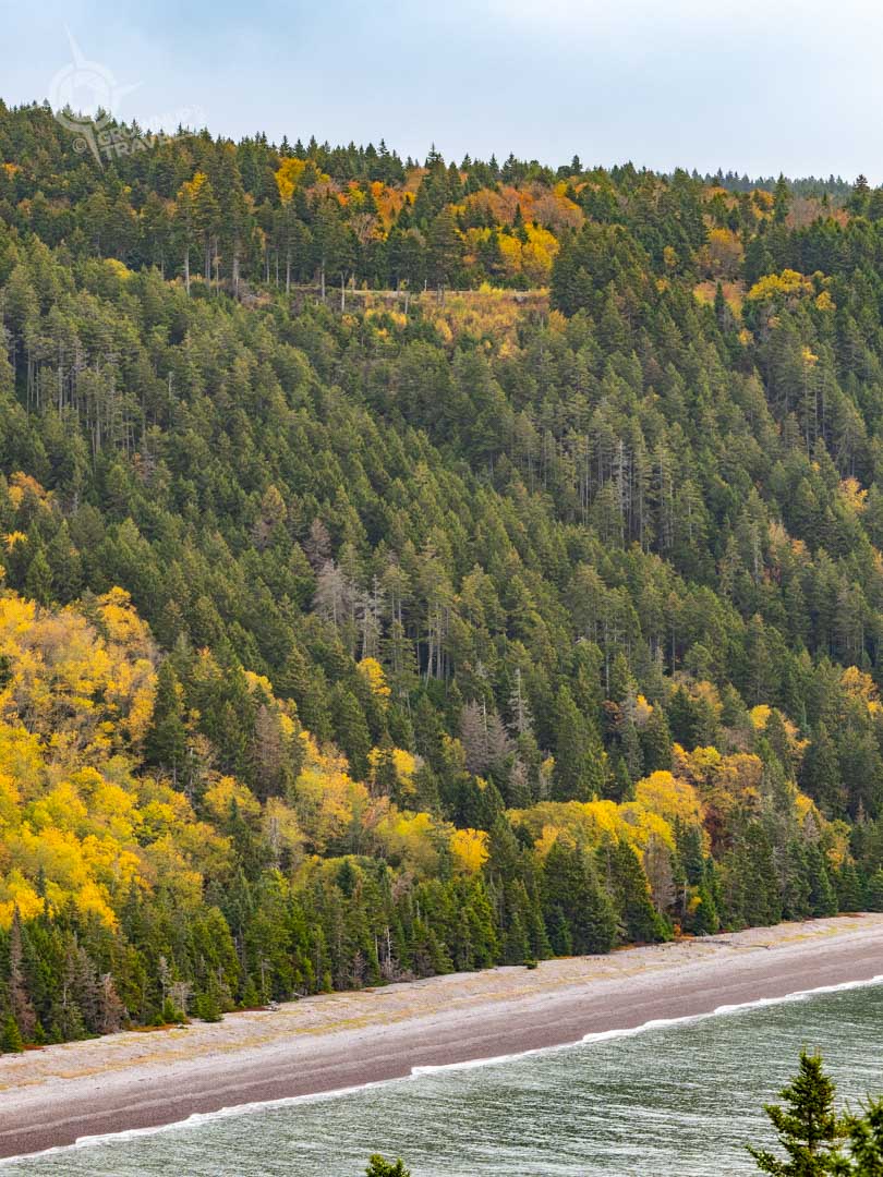 NB Fundy Trail long beach vert