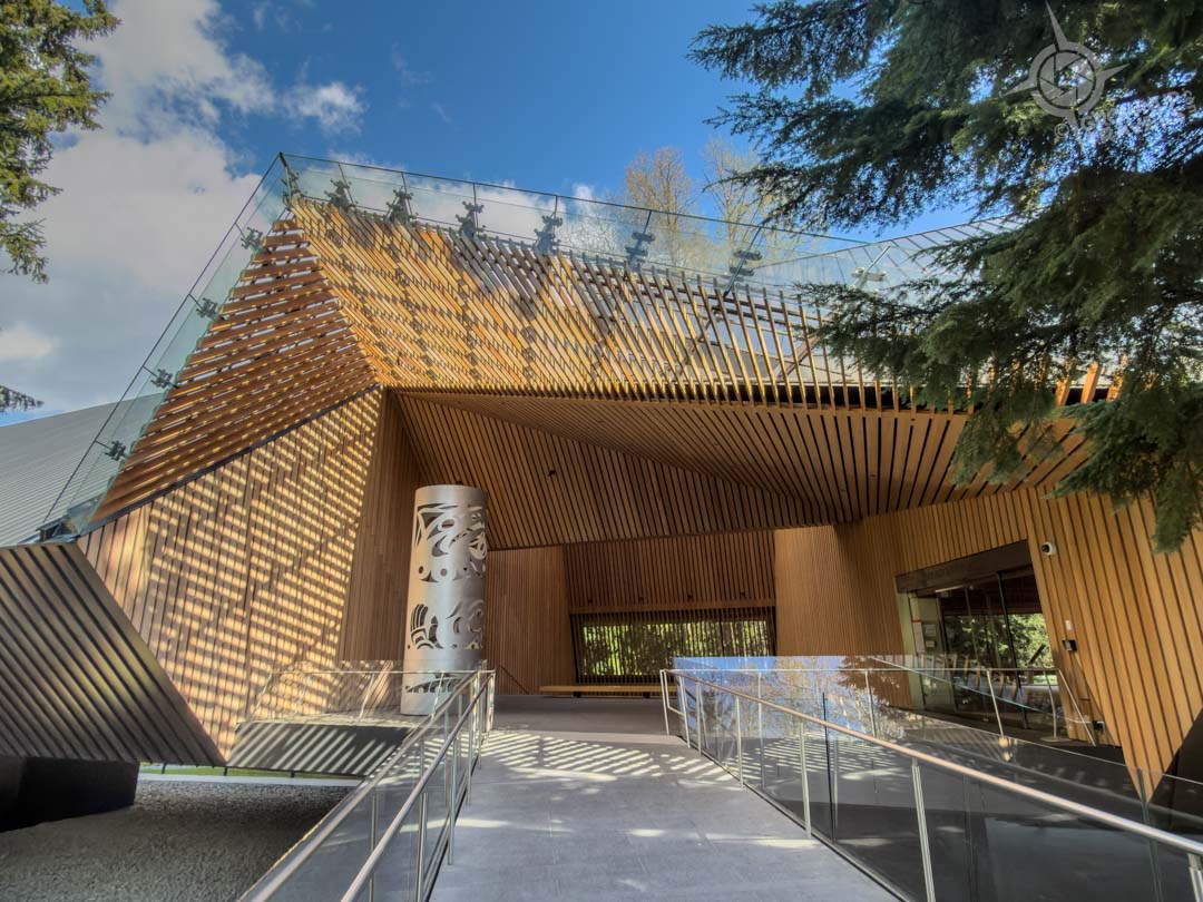 Audain Art Museum Whistler BC entrance