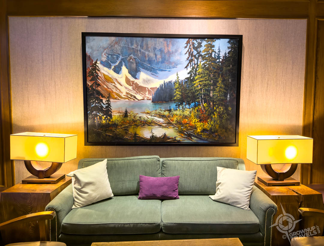 Fairmont Chateau Whistler art in hotel
