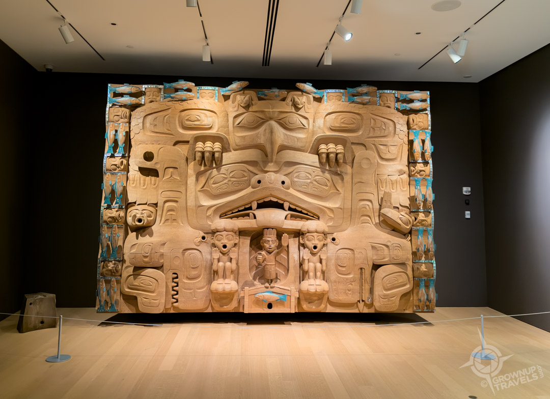 James Hart's The Dance Screen at Audain Art Museum Whistler BC