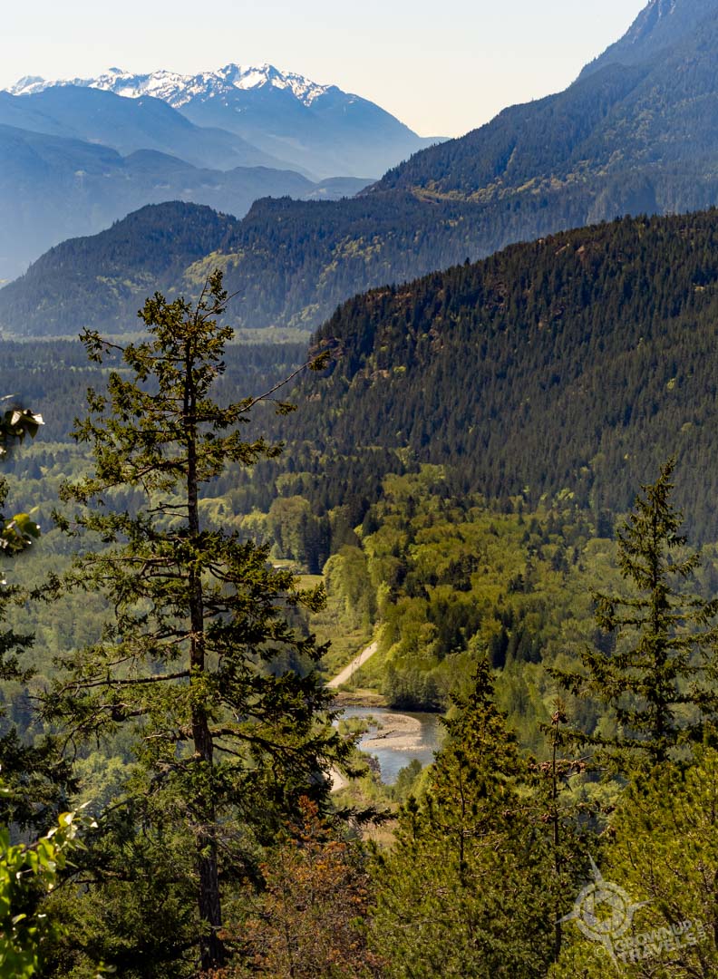 Tantalus Lookout on Sea to Sky Highway Whistler BC