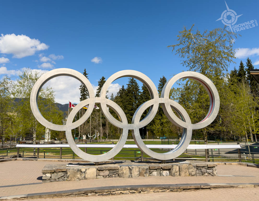 Whistler Village Olympic Rings