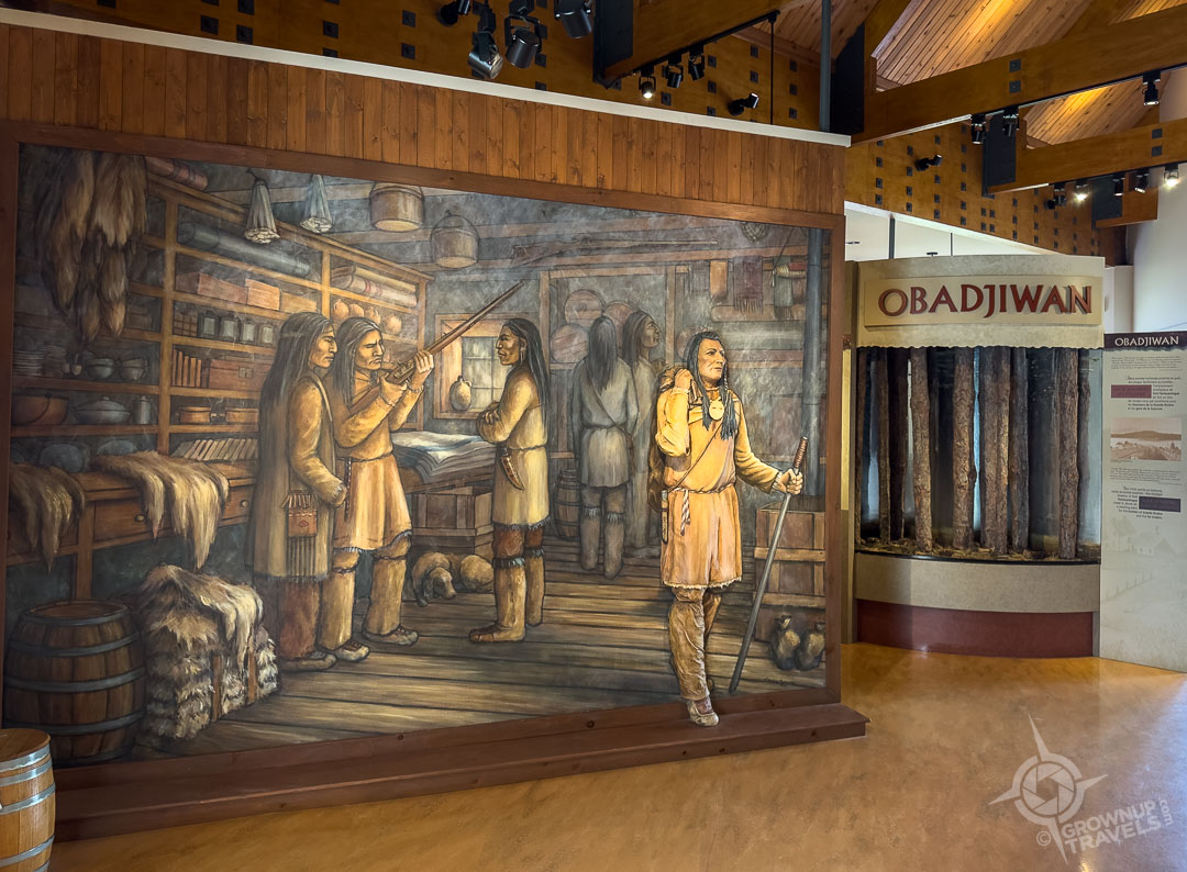 Fort Témiscamingue Visitor Centre interior