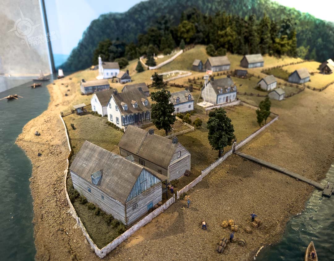 Fort Témiscamingue diorama