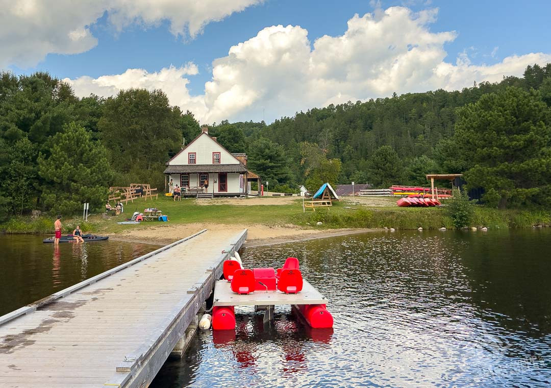 Parc Opémican Jodoin Inn from dock