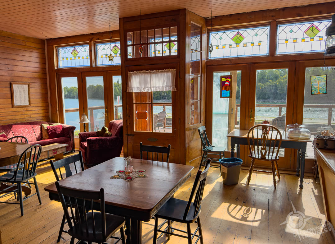 Silver Islet General Store Tea Room interior